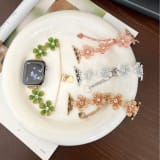 Versatile Pebble-flower Chain Metal Watch Strap - Image 1