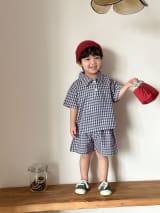 Kids' Shirt And Shorts Set Girls' Dress Sibling Matching Outfits - Image 7