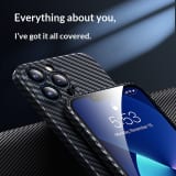 Carbon Fiber Patterned Drop-proof Phone Case - Image 3