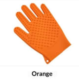 Silicone Pet Grooming Glove - Gentle Massage Brush for Cats and Dogs Bathing Deshedding Cleaning Hair Removal Tool - Image 7