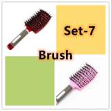 Hairbrush Anti Klit Brushy Haarborstel Women Detangler Hair Brush Bristle Nylon Scalp Massage  Teaser Hair Brush Comb - Image 75