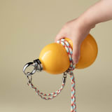 Gourd Shape Insulated Tumbler With Straw 520ml Travel T Hermos Yellow - Image 3