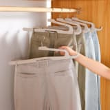 Multipurpose Pants Hanger Is A Space Saving Closet Organizer That Features An Open Ended Design To Help You Store Trousers Jeans And Scarves Effectively In Your Limited Wardrobe Space - Image 6
