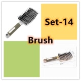 Hairbrush Anti Klit Brushy Haarborstel Women Detangler Hair Brush Bristle Nylon Scalp Massage  Teaser Hair Brush Comb - Image 68