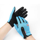 Winter Gloves Touch Screen Riding Motorcycle Sliding Waterproof Sports Gloves With Fleece - Image 12