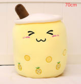 Cute Fruit Drink Plush Stuffed Soft Strawberry Milk Tea Plush Boba Tea Cup Toy Bubble Tea Pillow Cushion Kids Gift - Image 52
