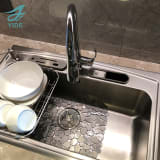 Sink Mat, Kitchen Countertop Protective Mat, For Bowls And Chopsticks - Image 2