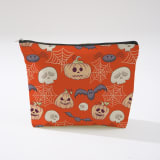 Halloween Decor Cosmetic Bag  Large Capacity Travel Toiletry Bag  Portable Storage Pouch For Skincare - Image 34