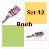 Hairbrush Anti Klit Brushy Haarborstel Women Detangler Hair Brush Bristle Nylon Scalp Massage  Teaser Hair Brush Comb - Image 66