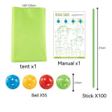 Fort Building Kit Construction Blocks Set Kids Toy Tents Fortress Builder Castles Tunnels Diy 3d Play House For Children Gift - Image 17