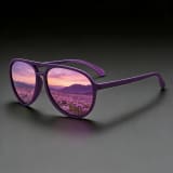 The New Pilot Sunglasses Are Available For Both Men And Women. They Feature UV400 Anti-UV Polarized Mirror Lenses, Ultra-light TR90 Frames, And Are Retro And Fashionable, Ideal For Driving And Fishing - Image 1
