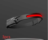 COB LED Induction Riding Headlamp Flashlight USB Rechargeable Waterproof Camping Headlight With All Perspectives Hunting Light - Image 26