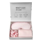 Luxury Satin Sleep Mask, Scrunchie & Pillowcase Set  Comes In A Gift Box, Ideal For Travel, Bedtime & Skincare - Image 7