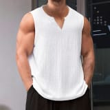 Men's Sleeveless T-Shirt Fitness Training Sports Tank Top - Image 1