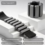 Fitness Silicone Weight-bearing Wristband, Multifunctional Detachable Sandbag Foot Ring, Home Yoga Fitness Resistance Arm Wristband - Image 7