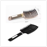Hairbrush Anti Klit Brushy Haarborstel Women Detangler Hair Brush Bristle Nylon Scalp Massage  Teaser Hair Brush Comb - Image 19