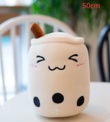 Cute Fruit Drink Plush Stuffed Soft Strawberry Milk Tea Plush Boba Tea Cup Toy Bubble Tea Pillow Cushion Kids Gift - Image 48