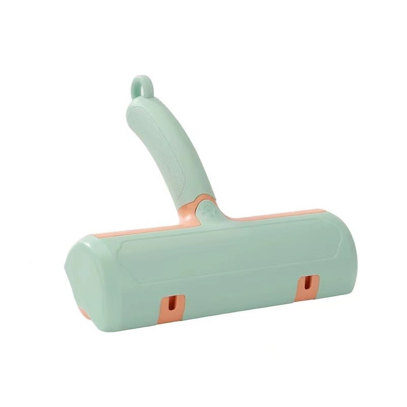 Cat Hair Remover Suction Pet Household Hair Remover Dog Hair Remover Cat Sticky Carpet Hair Remover Brush Pet Products Mint Green Ordinary Style 20*19.5*7CM