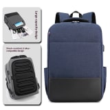 High-end Waterproof Oxford Fabric Laptop Backpack Large-capacity Travel Backpack - Image 8