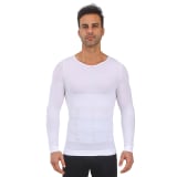 Mens Tummy-Control Shapewear Body-Shaping Sports Compression Shirt - Image 3