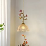 Rose-flower Ambiance Bedside Pendant Lamp - Image 4