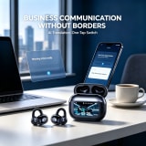 KP-112 Best-selling Wireless Bluetooth Ear-Clip Headphones AI Translation Music Gaming Low Latency In Stock - Image 5