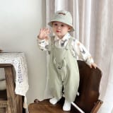 Baby Boy Clothing Autumn Overalls Set - Image 3