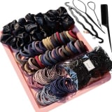 755-Piece Hair Accessories Set For Women, Seamless Ponytail Holders, Scrunchies And Hair Ties For Thick & Curly Hair - Image 1