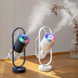 Magic Shadow USB Air Humidifier For Home With Projection Night Lights Ultrasonic Car Mist Maker Mini Office Air Purifier - Image 1