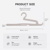 Multipurpose Pants Hanger Serves As A Versatile Home Storage Accessory That Is Ideal For Managing Various Garments Including Jeans Leggings And Ties While Maximizing Your Hanging Capacity - Image 12