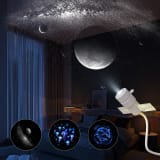 USB Star Projector Night Light, 360 Rotatable Space Satellite Galaxy Projection Lamp With Flexible Bendable USB Cable, LED Starry Sky Projector For Bedroom Living Room Home Party Decor, Kids Gift - Image 5