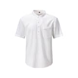 Jiana Cross-Border Summer Short-Sleeved Men's Shirt With Henry Collar, Casual Vacation Fashion Versatile Shirt, Men's Stand-Up Collar T-Shirt - Image 6