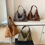 Women's Casual Embroidered Floral Canvas Tote Bag - Image 1