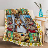 Cartoon Squirrel Flannel Blanket - Soft, Scenic, Lightweight, Suitable For Sofa, Office, Bed, Nature, Travel - Multi-functional Four-season Gift, Variety  60x80 Temu Can Only Be Self-picked Up - Image 8