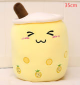 Cute Fruit Drink Plush Stuffed Soft Strawberry Milk Tea Plush Boba Tea Cup Toy Bubble Tea Pillow Cushion Kids Gift - Image 53