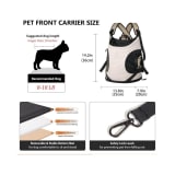 In Stock Cat Carrier Backpack With Front-facing Opening, Portable For Outings, Stylish, Breathable, Lightweight Pet Dog And Cat Bag - Image 2