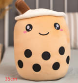 Cute Fruit Drink Plush Stuffed Soft Strawberry Milk Tea Plush Boba Tea Cup Toy Bubble Tea Pillow Cushion Kids Gift - Image 21