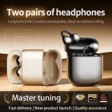 2026 New M176 4-in-1 Earphone Ecommerce Explosive High-Quality Low-Latency Wireless Bluetooth Headphones - Image 1