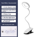 Eye-Care Study LED Rechargeable Plug-In Desk Lamp - Image 6