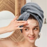 Microfiber Hair-Drying Cap For Women Thickened Quick-Drying Highly Absorbent - Image 6