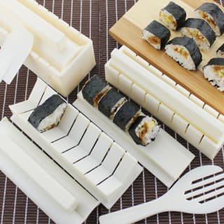 DIY كرة الأرز السوشي صانع العفن المطبخ السوشي صنع أداة مجموعة ل السوشي لفة ملحقات المطبخ أداة الطبخ