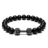 FIT LIFT Metal Dumbbell Beads Bracelet Jewelry - Image 4
