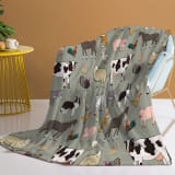 Various Animals Blanket Soft Pig Horse Durable Comfortable Blanket Women A Dult Birthday Gift Home Decoration Sofa Couch Office Bed Camping Travel, 150x200cm Temu Can Only Be Self-picked Up - Image 9
