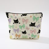 Halloween Decor Cosmetic Bag  Large Capacity Travel Toiletry Bag  Portable Storage Pouch For Skincare - Image 29