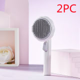 New Pet Cat Brush Hot Selling Hand-held Steel Wire Self-cleaning Comb Looper For Hair Removal - Image 47