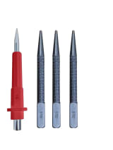 4 Piece Nail Setter & Center Punch Set 4" Wood Metal Super Impact Resistance USA - Image 10