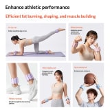 Fitness Silicone Weight-bearing Wristband, Multifunctional Detachable Sandbag Foot Ring, Home Yoga Fitness Resistance Arm Wristband - Image 4
