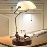 Retro Solid Wood Bedroom Decorative Table Lamp - Image 6