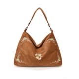 Women's Casual Embroidered Floral Canvas Tote Bag - Image 7