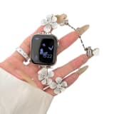 Versatile Pebble-flower Chain Metal Watch Strap - Image 5